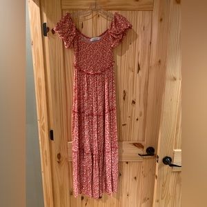 Off the shoulder dress